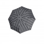 [Obrázek: Carbonsteel Mini Slim Glow - dámský mechanický skládací plochý deštník