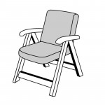 [Obrázek: HIT UNI 9827 nízký – polstr na židli a křeslo