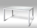 [Obrázek: Umělý ratan - stůl Orlando 150x90 bílý #1