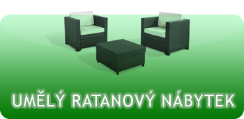 Zahradní nábytek z umělého ratanu