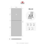 [Obrázek: Doppler LIVING 5703 relax - polstr na relaxační křeslo