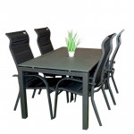 [Obrázek: Doppler Ochranný obal na stůl 150x90 cm  plus  4 křesla Miami